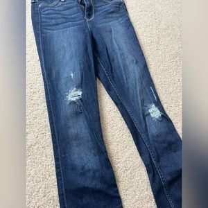 Hollister ripped jeggings